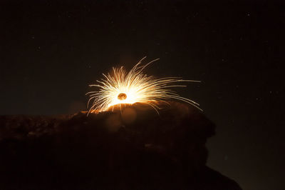 Steel wool ring