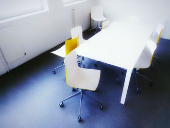 Hanging lights in row