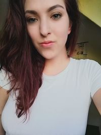 Portrait of beautiful woman