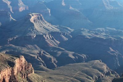 Aerial view of mountains