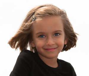 Portrait of young woman