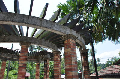 Low angle view of built structure