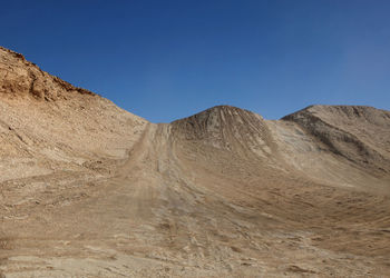 Low angle view of a mountain