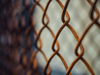 Full frame shot of chainlink fence