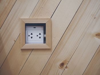 Close-up of electric lamp