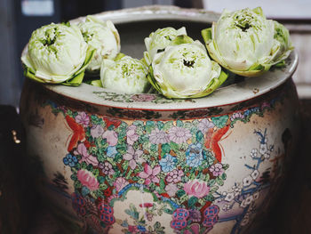 Close-up of rose bouquet