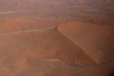 Full frame shot of sand dune