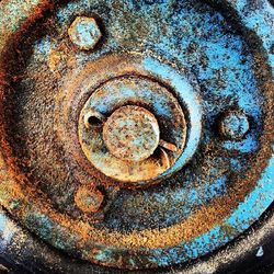 Close-up of rusty metal