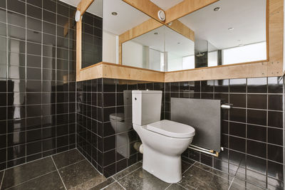 Interior of bathroom