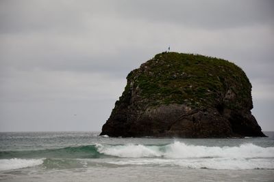 Sea and rock