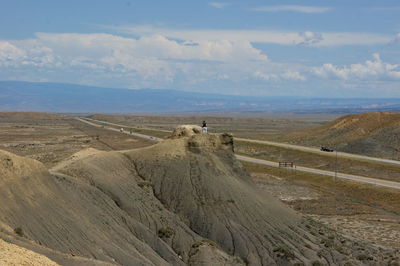 Panoramic view of landscape against sky