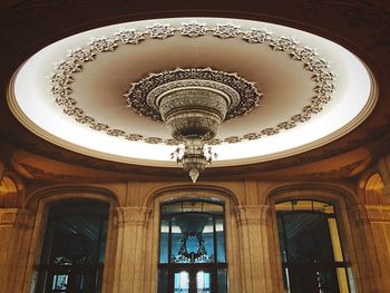 Low angle view of dome of building