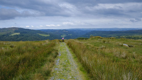 Scenes from a walk on moel siabod mountain in the snowdonia national park in north wales, uk