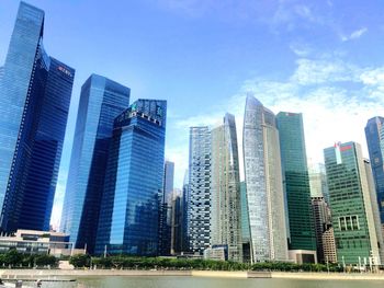 Modern buildings in city