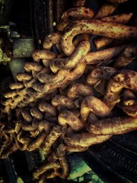 Close-up of rusty metal
