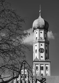 Low angle view of building against sky