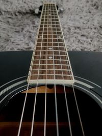 Close-up of guitar