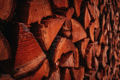 Full frame shot of firewood.
firewood stacking for winter