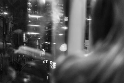 Full frame shot of traffic on car in city