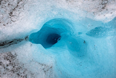 View of glacier