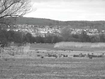 Built structure on landscape