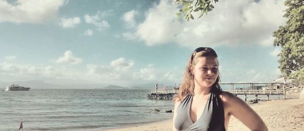 People on beach