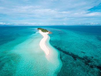 Scenic view of beach