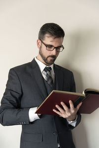 Young man using mobile phone