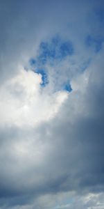 Low angle view of clouds in sky