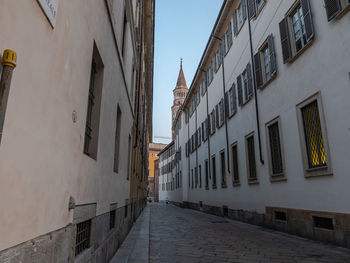 Street amidst buildings in city