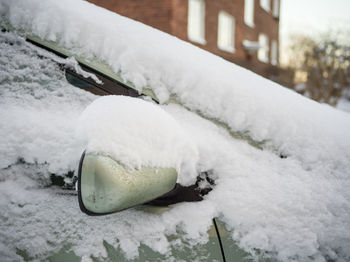 Close-up of snow