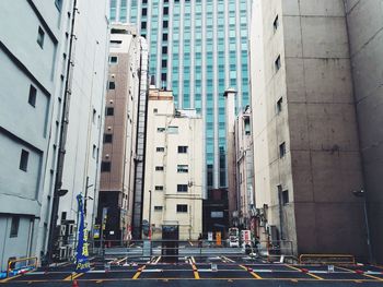 View of buildings in city