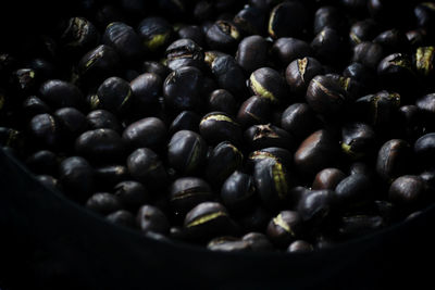 Full frame shot of blueberries