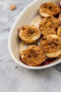 High angle view of food in bowl