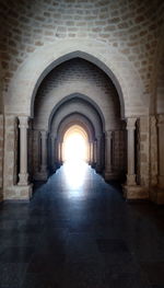 Corridor in historic building