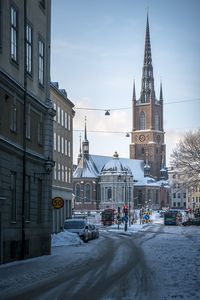 Buildings in city