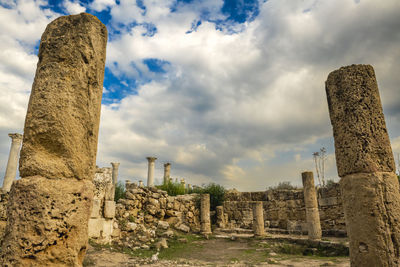 Remains of the city of salamis