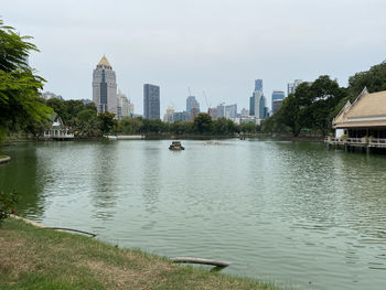 View of buildings at waterfront