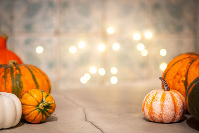 Close-up of pumpkin