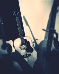 Close-up of guitar