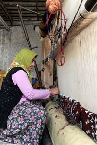 Man working in factory