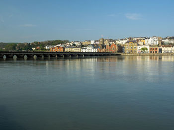 Beautiful and historic bideford quay in north devon 