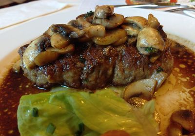 Close-up of food in plate