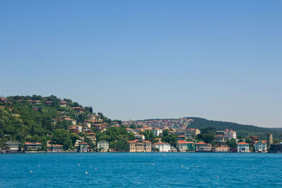 Istanbul in the summer. bosphorus.