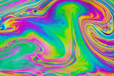 Full frame shot of multi colored water