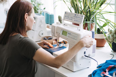 Support local business, small business. run own sewing startup. start full time business, make