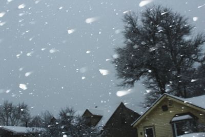 Houses in winter