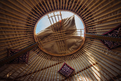 Kazakh and mongolian national yurt  asian yurts