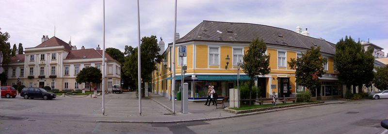 View of buildings in city