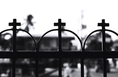 Close-up of chainlink fence